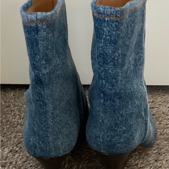 Isabel Marant Miyako Denim Boots - Picture 5 of 8